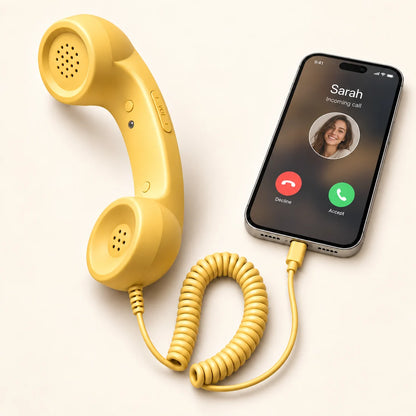 Retro Phone Handset
