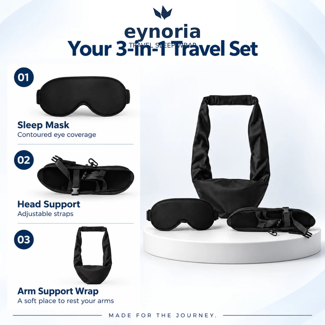 Eynoria 3 In 1 Travel Sleep Set