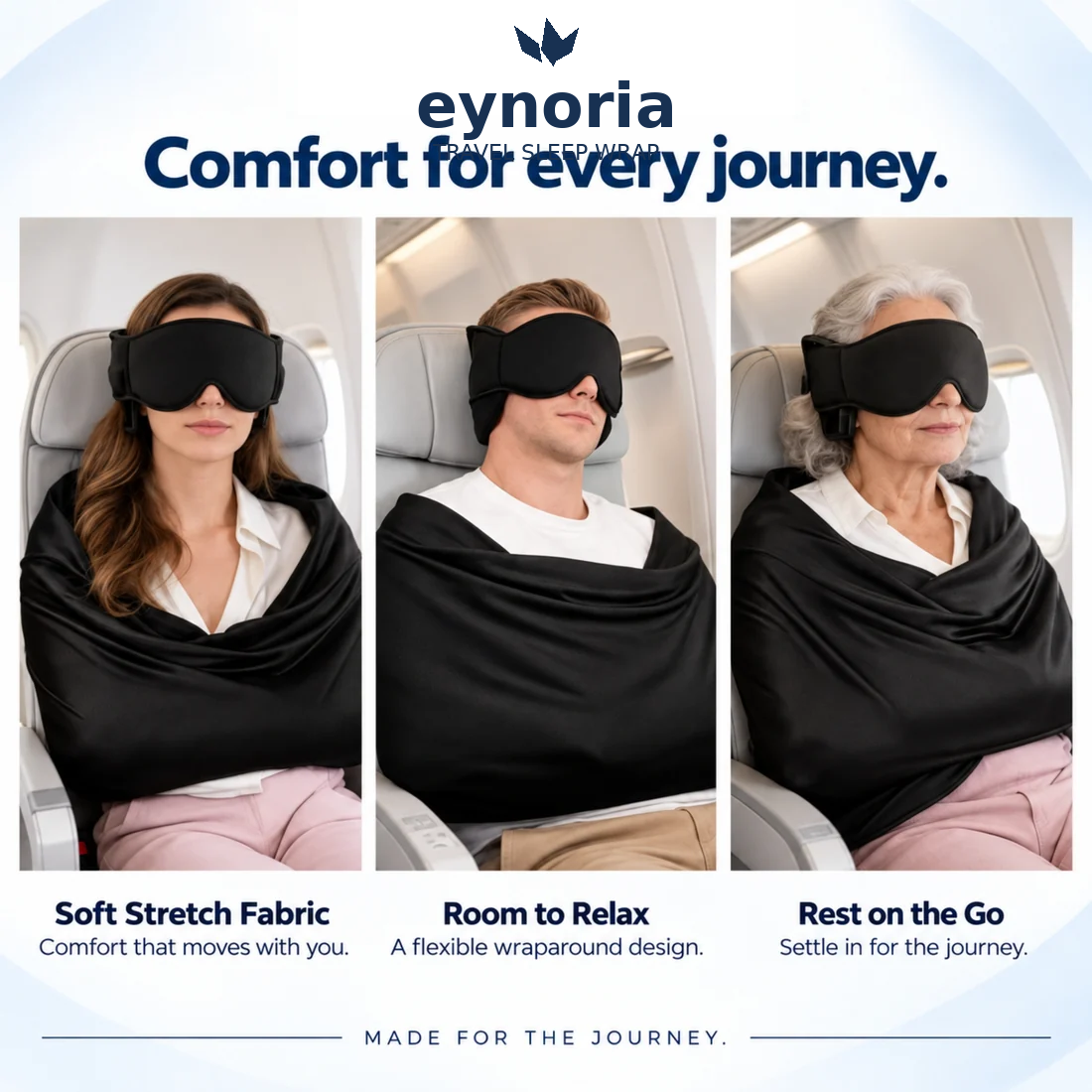 Eynoria 3 In 1 Travel Sleep Set