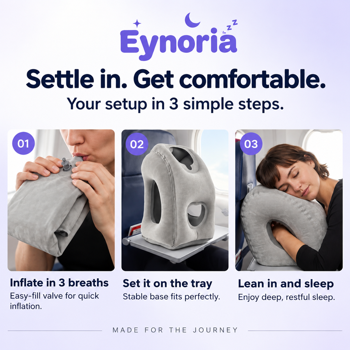 Eynoria Travel Pillow