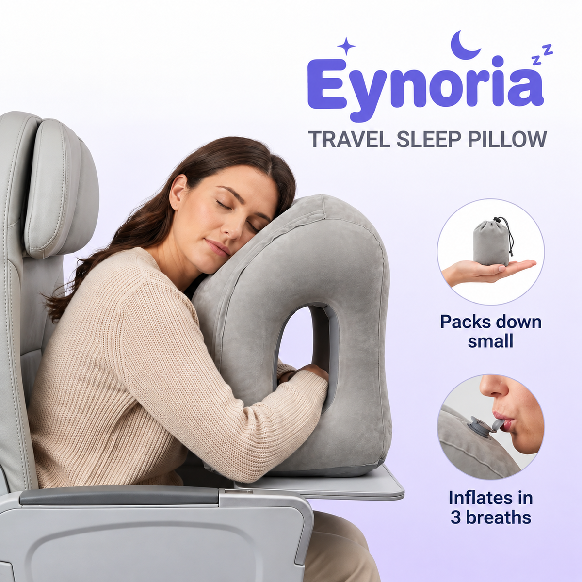 Eynoria Travel Pillow